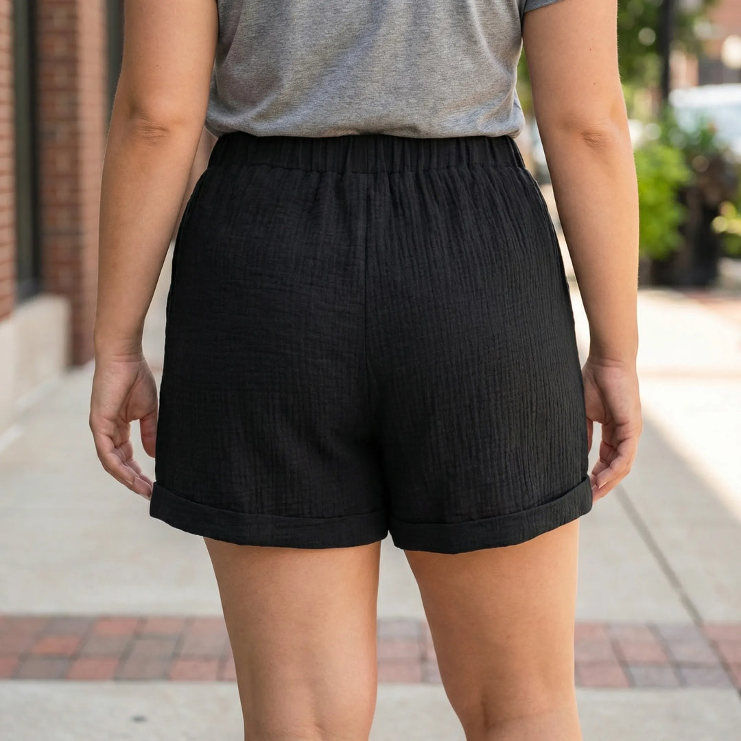 Plus-Size-Shorts Mit Lockerer Passform - Amber