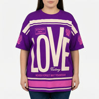 Plus Size Rundhals-T-Shirt - Patricia