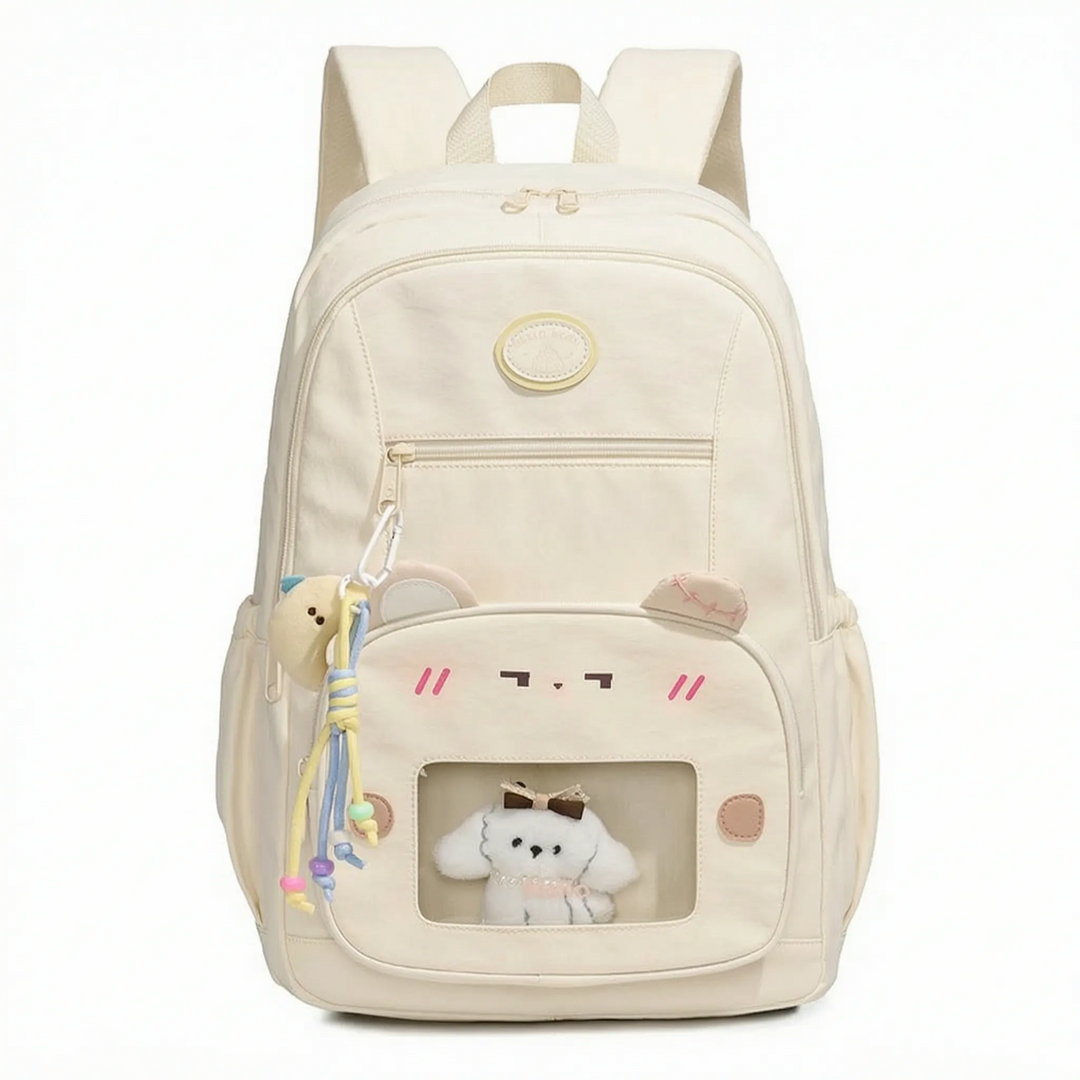Preppy-Style Tagesrucksack - VisiTote