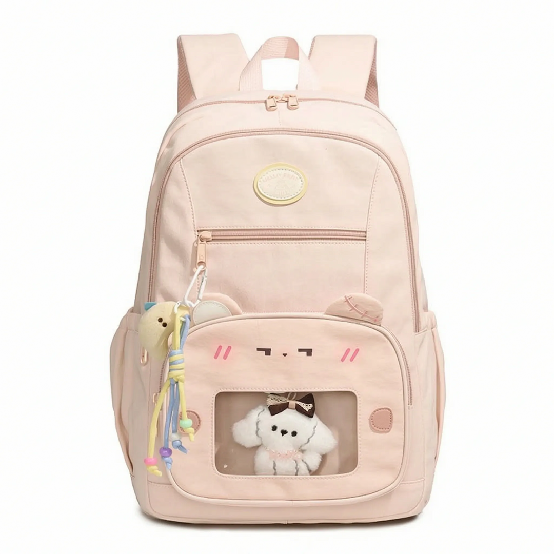 Preppy-Style Tagesrucksack - VisiTote