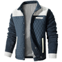 Quilted Front Panel Men's Jacket - Kenneth