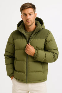 Quilted Hooded Puffer Jacket - Robert