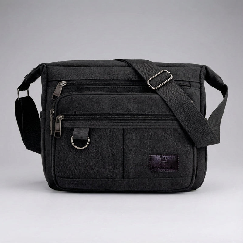 RFID Blokkende Messenger Tas - SecureCanvas