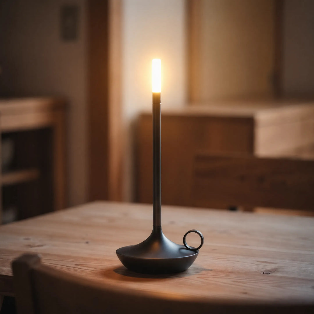 Rechargeable Cordless Candle-Style Table Lamp -  Lumavelle