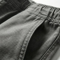 Rechte Cargobroek Met Elastische Taille - Freddie