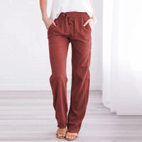 Relaxed-Fit Women's Trousers With Drawstring - Nettie