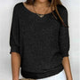 Relaxed Fit Batwing Sleeve Jumper - Janet