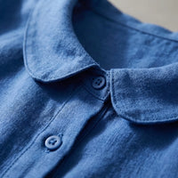 Relaxed Fit Long-Sleeve Blouse - Rosemary