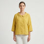 Relaxed Fit Long-Sleeve Blouse - Rosemary