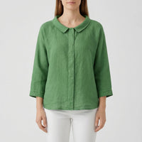 Relaxed Fit Long-Sleeve Blouse - Rosemary