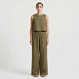 Relaxed Fit Matching Top And Trouser Set - Gina