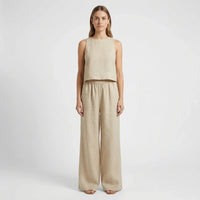 Relaxed Fit Matching Top And Trouser Set - Gina