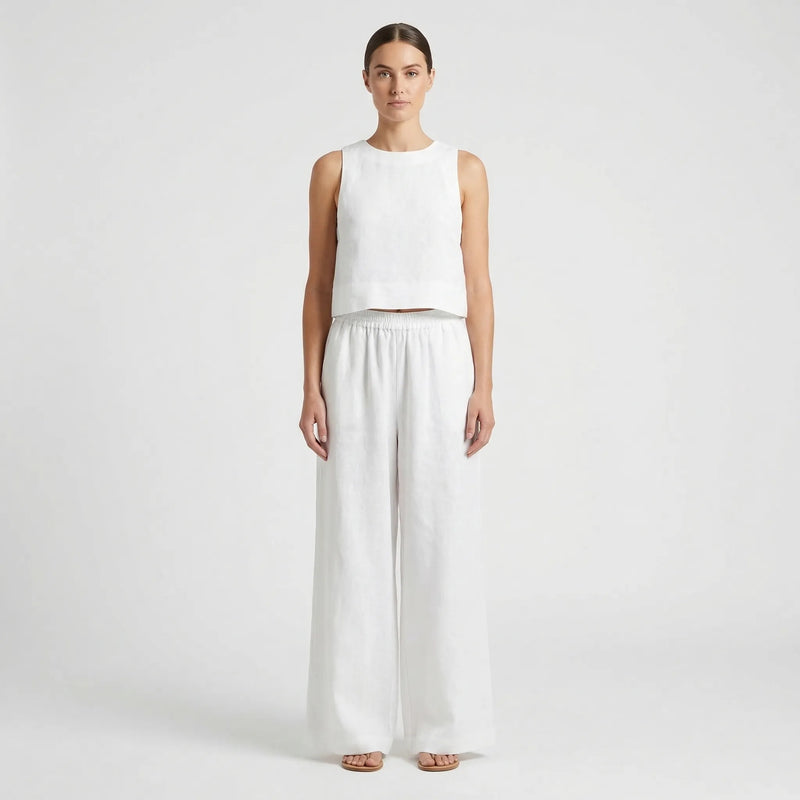 Relaxed Fit Matching Top And Trouser Set - Gina