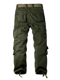 Relaxed Fit Multi-Pocket Cargo Trousers - Shane