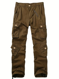 Relaxed Fit Multi-Pocket Cargo Trousers - Shane