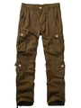 Relaxed Fit Multi-Pocket Cargo Trousers - Shane