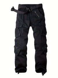 Relaxed Fit Multi-Pocket Cargo Trousers - Shane