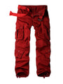 Relaxed Fit Multi-Pocket Cargo Trousers - Shane