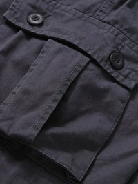 Relaxed Fit Multi-Pocket Cargo Trousers - Shane