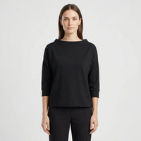 Relaxed Fit Roll-Neck Women's Top - Joanne