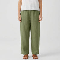 Relaxed Fit Tapered Trousers With Side Pockets - Agnes