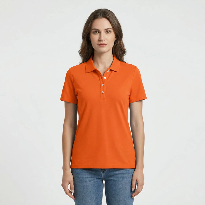 Relaxed Fit Women's Polo Shirt - Courtney