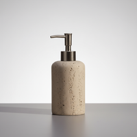 Resin Seifenspender Mit Edelstahlpumpe - Stonelette