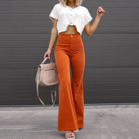 Retro-Inspired Flared Women's Trousers - Kristin