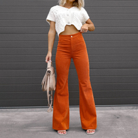 Retro-Inspired Flared Women's Trousers - Kristin
