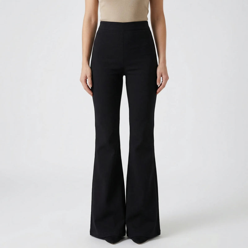 Retro-Inspired Flared Women's Trousers - Kristin