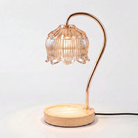 Retro Candle Warmer Table Lamp -  Glassora