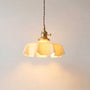 Retro French-Style Pendant Lamp With Scalloped Shade -  Lumettis