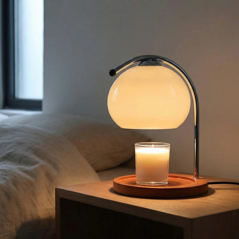 Retro Globe Candle Warmer Lamp -  Arorette