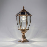 Retro Hexagon Outdoor Lantern - Solvante