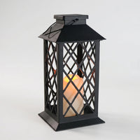 Retro Solar-Powered Candle Lantern -  Solanterra