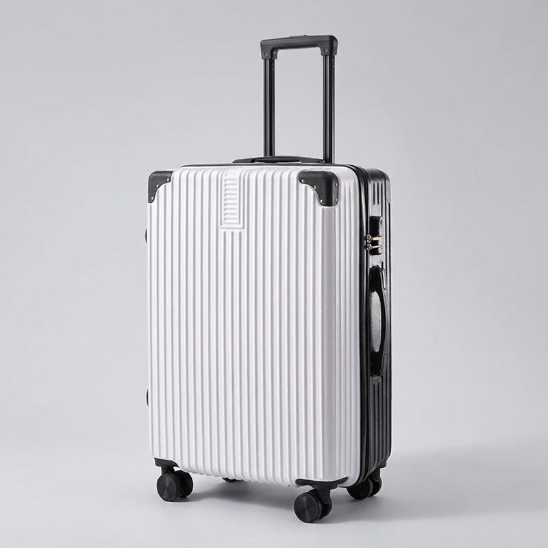 Retro Stijl Reiskoffer Met Hoekbescherming - Casevo