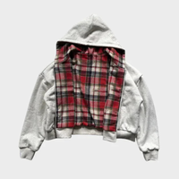 Reversible Oversized Hooded Sweatshirt - Josh