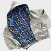 Reversible Oversized Hooded Sweatshirt - Josh