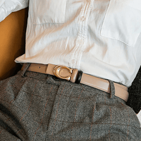 Reversible Slim C-Buckle Belt - Marjorie