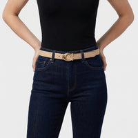 Reversible Slim C-Buckle Belt - Marjorie