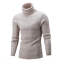 Ribbed Roll-Neck Men's Knitwear - Nicolas