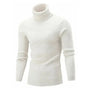 Ribbed Roll-Neck Men's Knitwear - Nicolas