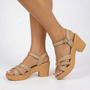 Riemchensandalen Mit Blockabsatz - Myra