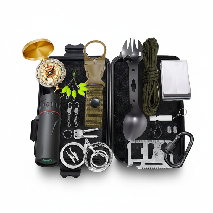 Robustes Notfallkits Im Koffer - TrailKeeper