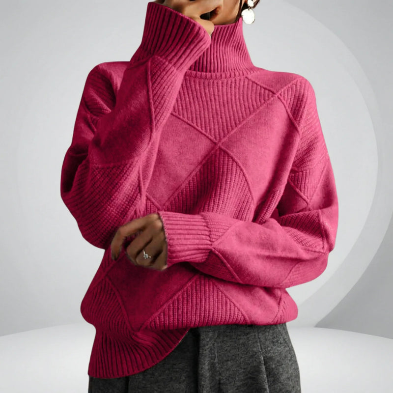 Rollkragenpullover Mit Weiter Passform - Luzie