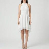 Romantisches Abendkleid Mit Volants - Jessie