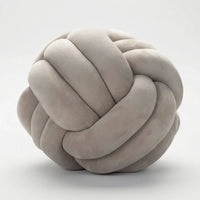 Rond Knoopkussen In Bolvorm - Plushknot