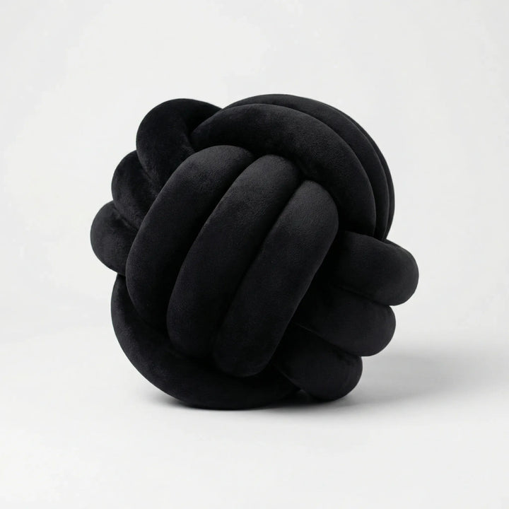 Rond Knoopkussen In Bolvorm - Plushknot