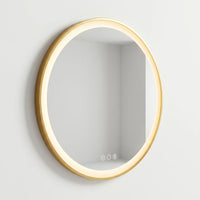 Round Illuminated Wall Mirror -  Luminique
