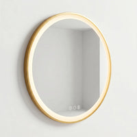 Round Illuminated Wall Mirror -  Luminique